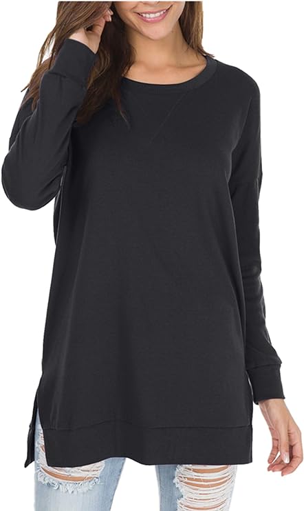 Herou Womens Long Sleeve Turtleneck Slim Fitted Lightweight Casual Active  Layer Tops Shirts